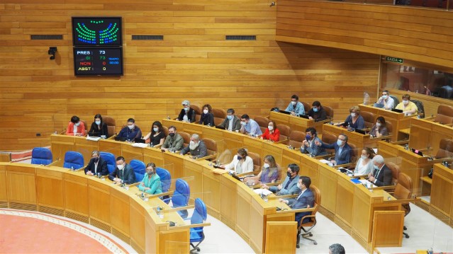 Proposicións non de lei aprobadas polo Pleno do Parlamento de Galicia o 26 de maio de 2021